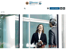 Tablet Screenshot of baumancpa.com
